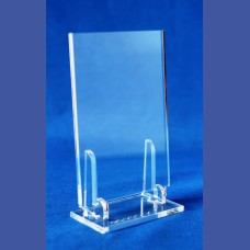 PLACA  A-4 Horizontal con base desmontable para grabar<br>Medidas: A-4 mm<br>